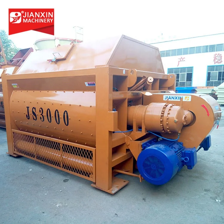China Factory Hot Sale High-capacity Mixer Machine JS3000 Concrete Mixer with Low Price High Quality