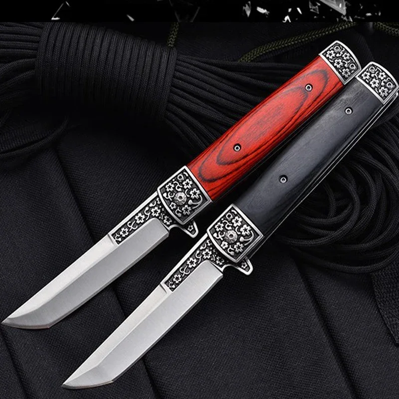 

Folding Tactical Military knife Survival Knives Hunting Camping Blade Multi High Hardness Military Survival Knife Pocket Knifes