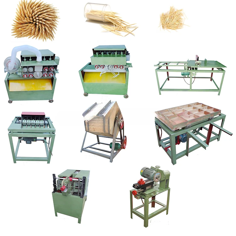 Automatic Bamboo Toothpick Machine