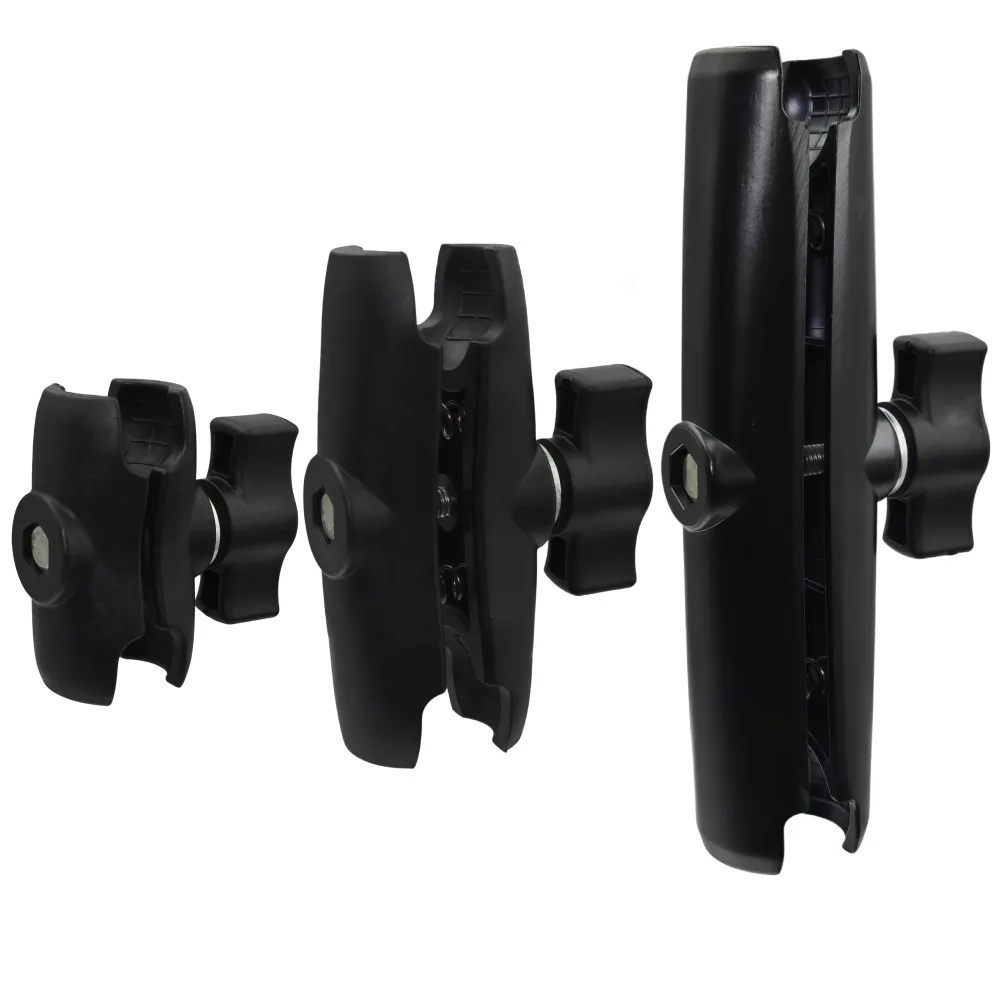 Double Socket Arm Lenght 6cm 9.5cm 15cm Extension Holder Fit for 25mm Ball Head Mount Adapter Pole