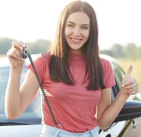 متعددة الوظائف الهاتف المحمول الحبل حزام مكافحة خسر سلسلة دوامة مطاطا الربيع حبل للهواتف الأشرطة المفاتيح حلقة رئيسية حامل