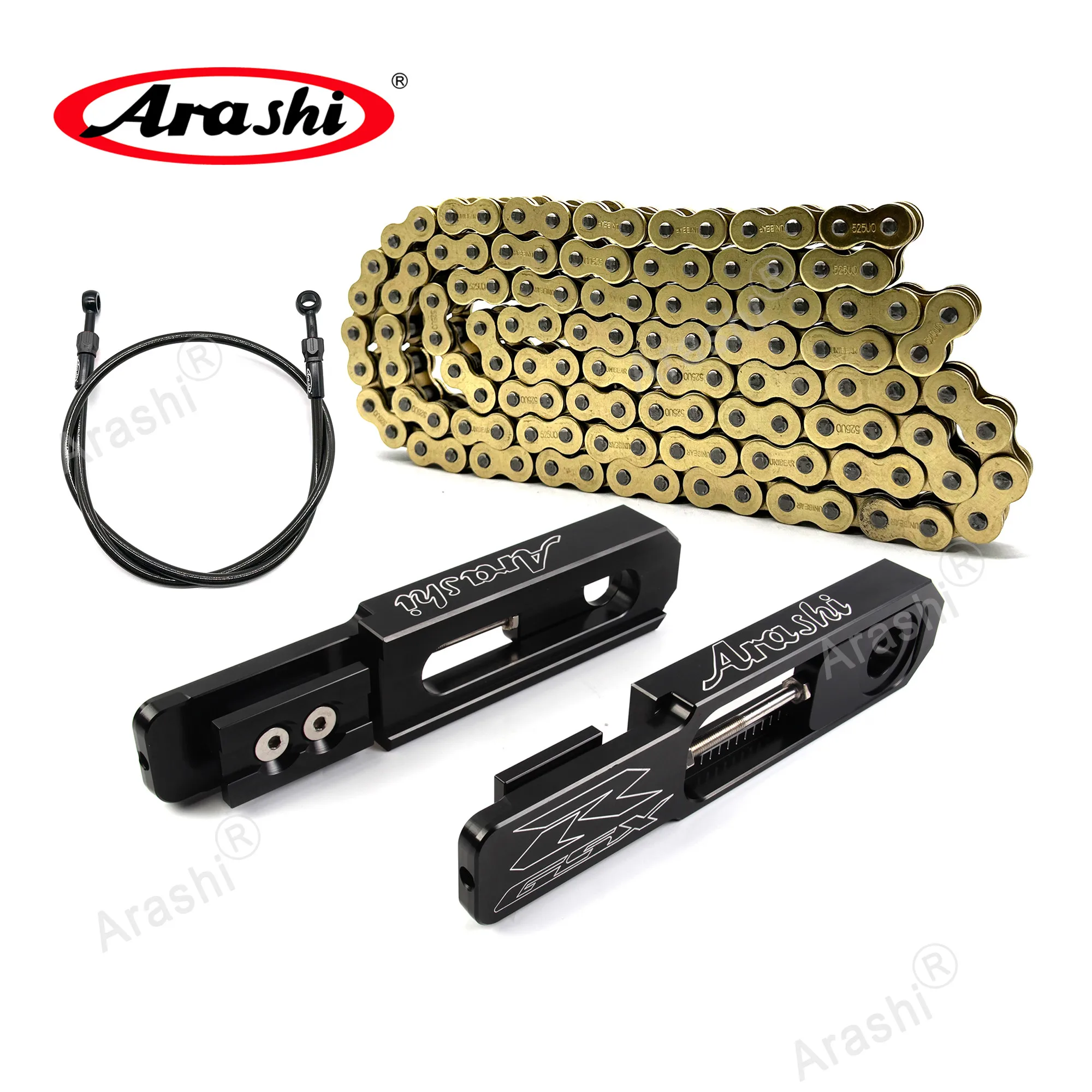 Arashi Extension Kit 530 O-ring Chain For SUZUKI GSXR1000 2009 - 2016 GSX-R GSXR 1000 2010 2011 2012 2013 2014 2015 Swingarm