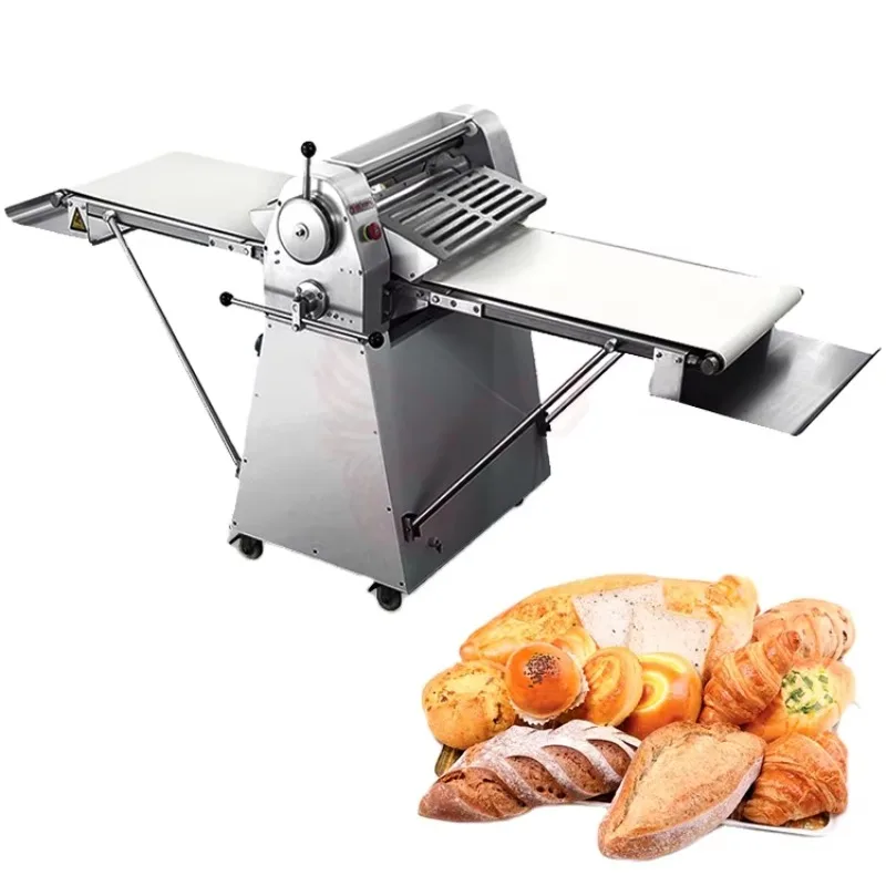 New Electric Desktop Dough Sheet Machine 380V/220V Dough Sheeter Pastry Commercial Use Pressing Dough  Puff Pastry Machine