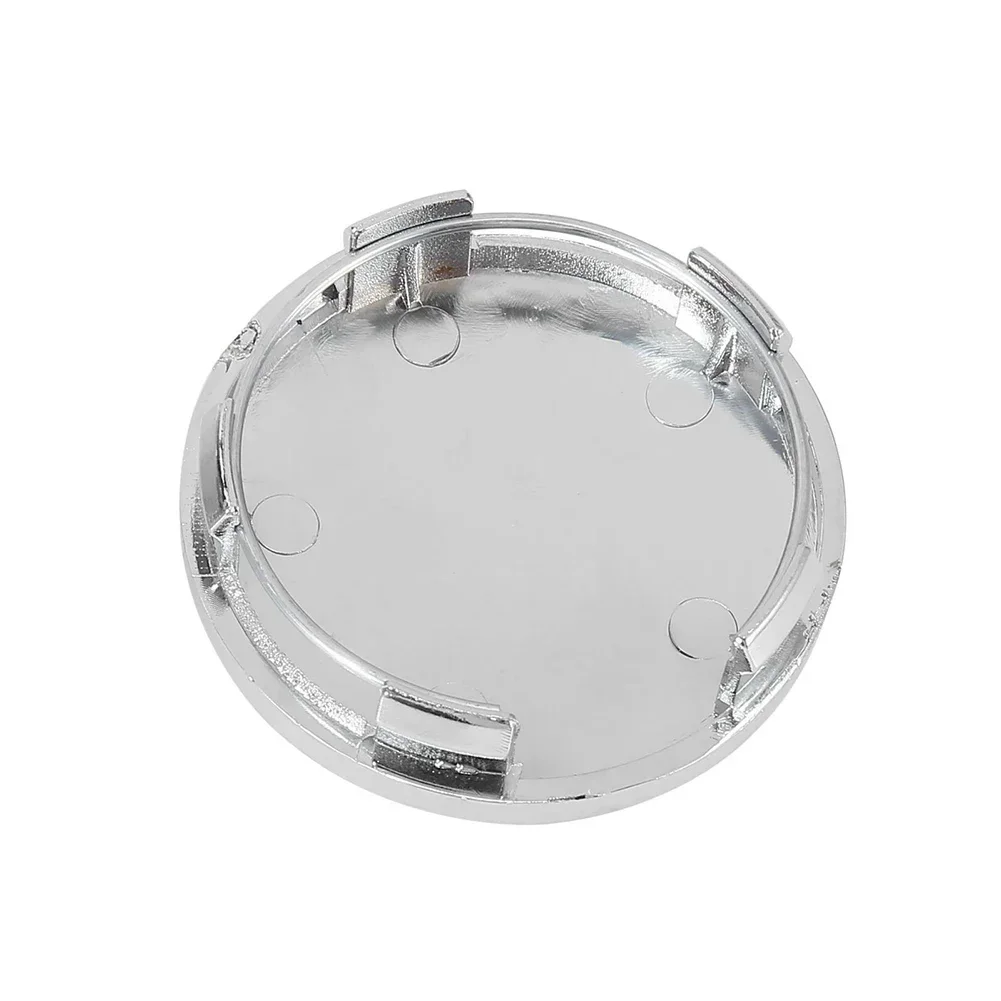 4pcs Car Wheel Center Cap Modified 59MM Front/rear/right/left Wheel Cover Tire Cover Small Wheel Cover Silver 15x59mm Auto Acces