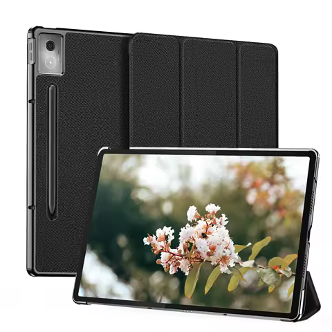 DUX DUCIS Tri-fold Stand Tablet Shockproof Case for Lenovo Idea Tab Pro 12.7 K11 Plus 11.45 Tab Plus Auto Wake/Sleep Function
