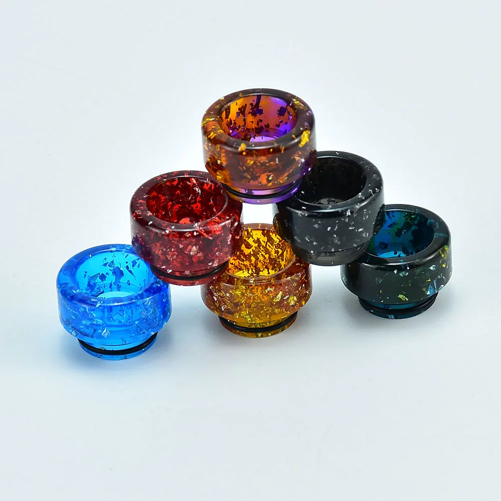 810 Drip Tip e-Cigarette Vape Resin Drip Tip for zeus x rta Kylin Mini V2 RTA RDA Atomizer RTA RBA Blaze RTA Dead Rabbit 3 RTA