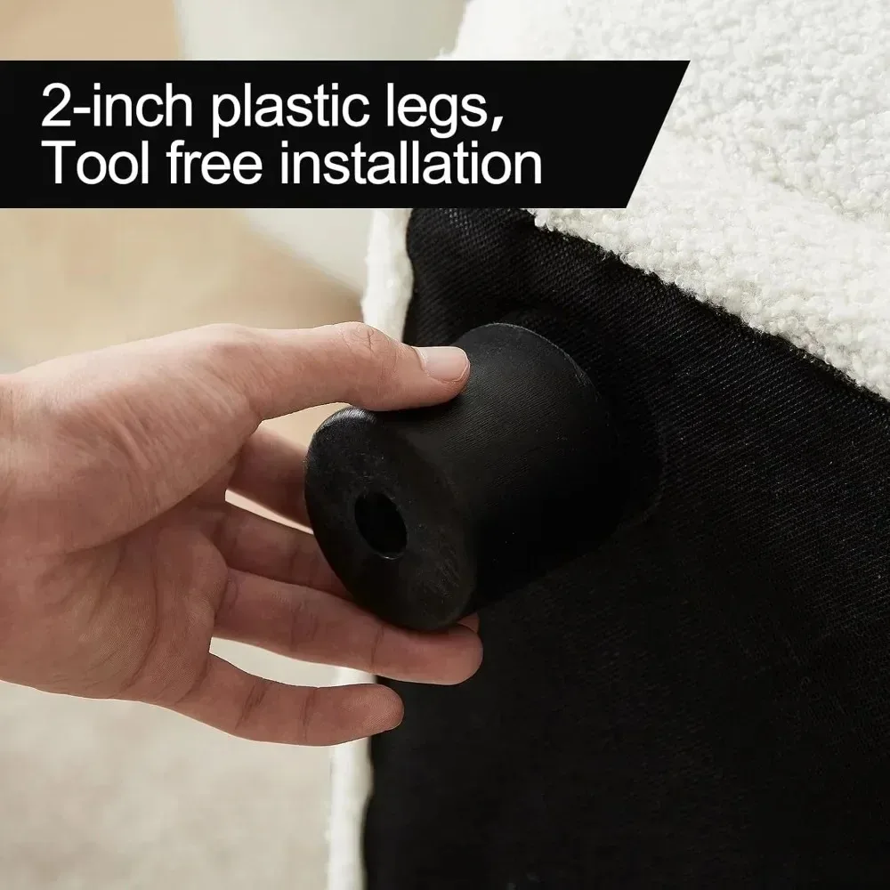 أريكة مقطعية معيارية: أريكة قابلة للتحويل على شكل حرف U مع مسند قابل للإزالة. تصميم متعدد الاستخدامات وقابل للعكس لأي مساحة معيشة.