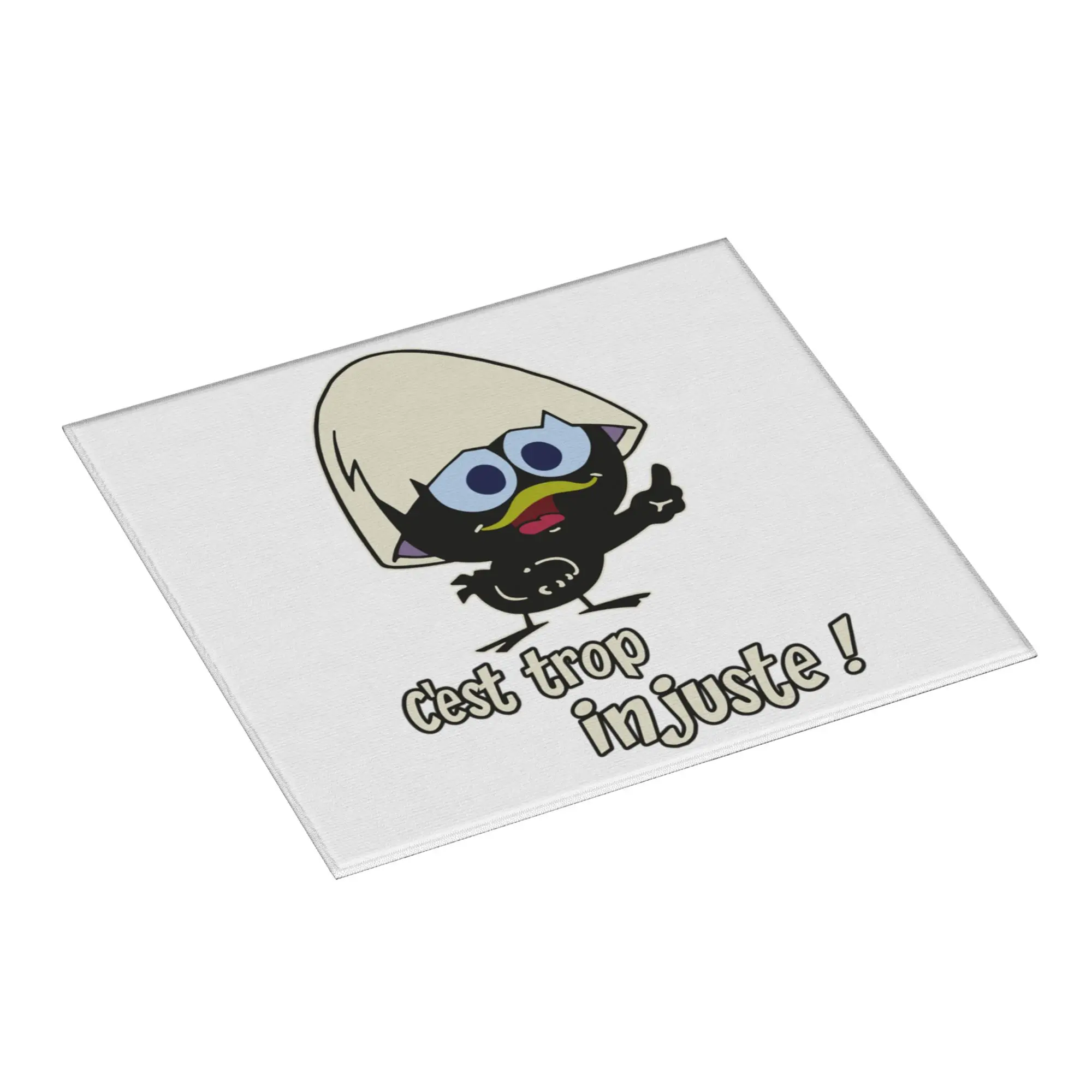 Calimero Cest Trop Injuste Non Slip Kitchen Counter Protector Mat Barware Tableware Reusable  Bathroom Drying Mat For Kitchen