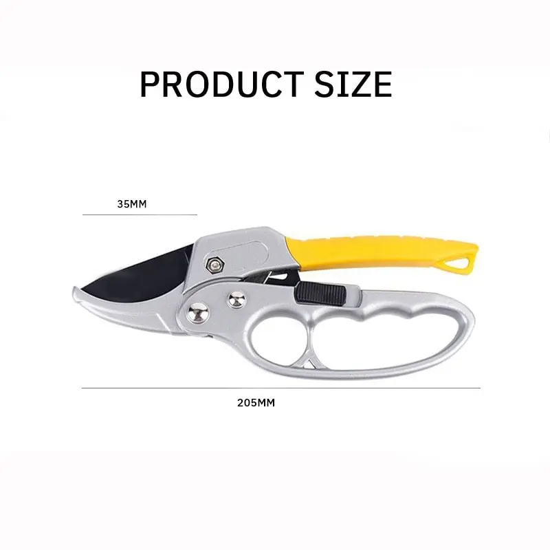 1 Segmented Pulley Shears Labor Saving Fruit Branch Shears Garden Shears Branch Scissors SK5 Thick Branch Shears Pruning Shears