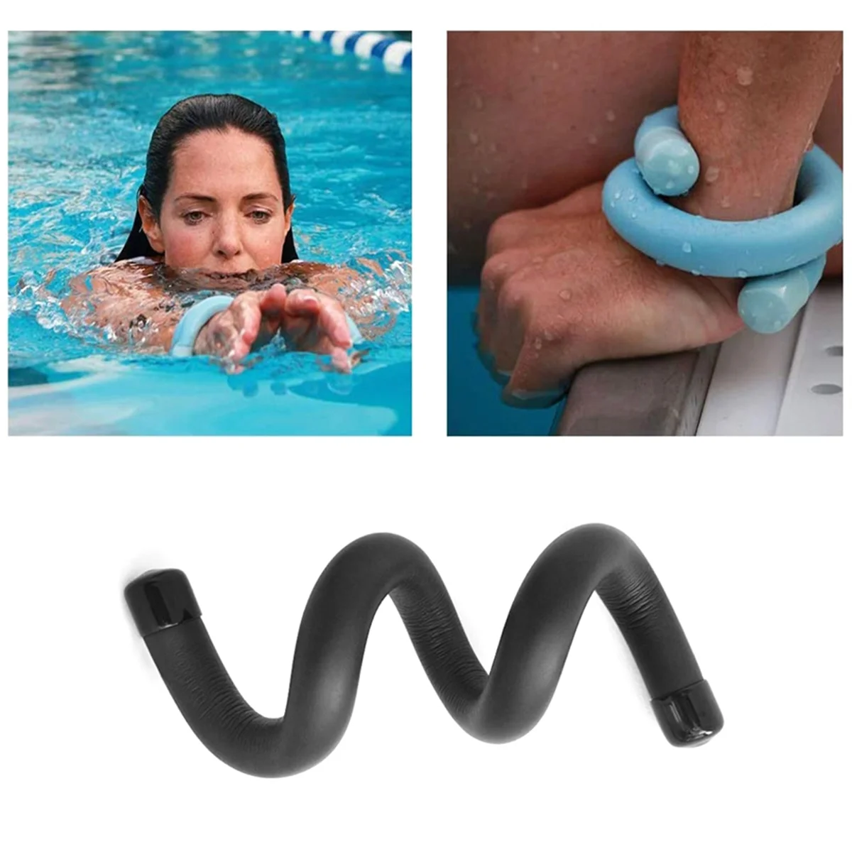 

B13C Новый дизайн, браслет с весовым подшипником, можно загнуть в складе, для тренировок, для плавания, йоги, бега, черный