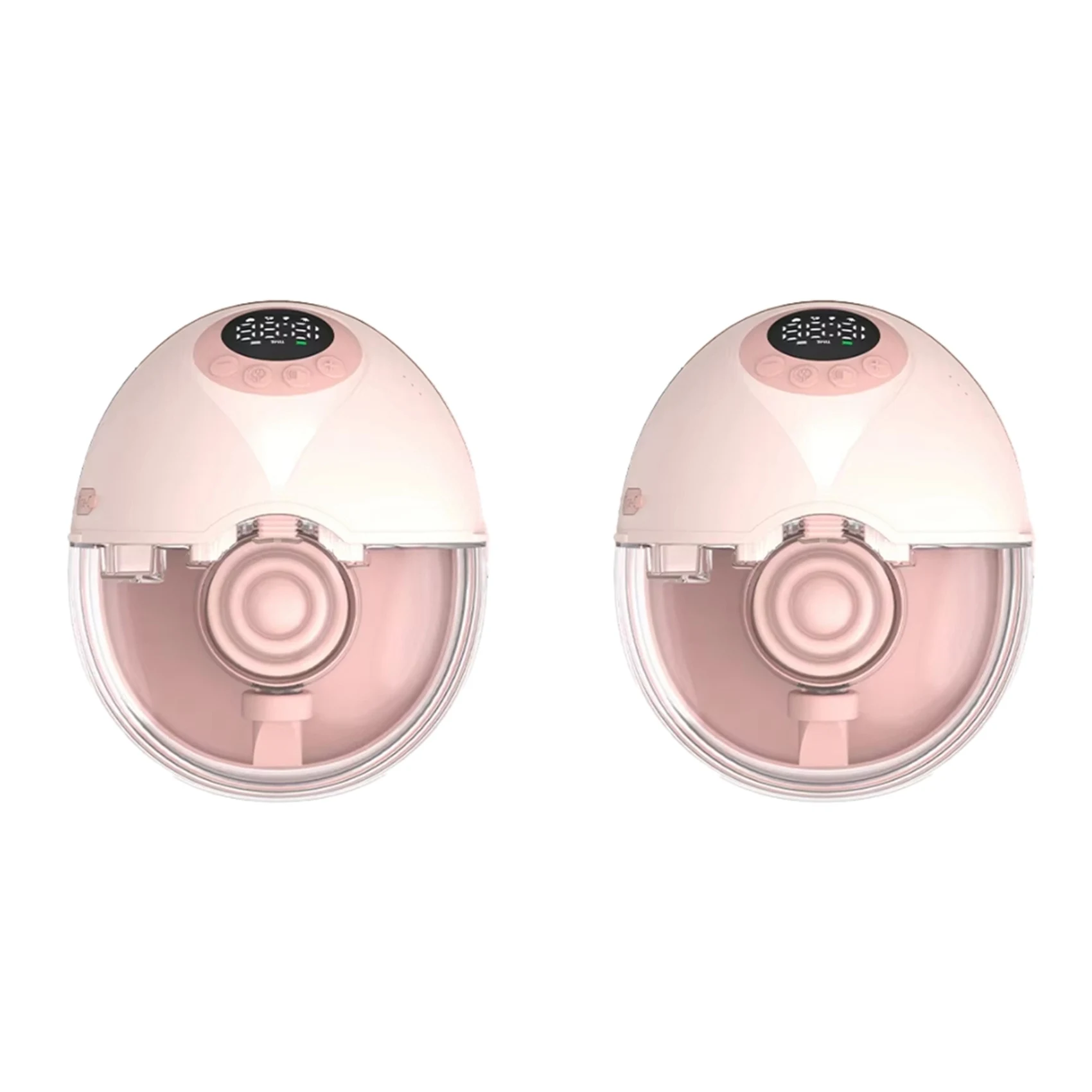 

WOTT-2X Wearable Wireless Bra Breast Pump With Cordless Bottle Design Wearable Silicone Flange Milk Manual Breast Pump