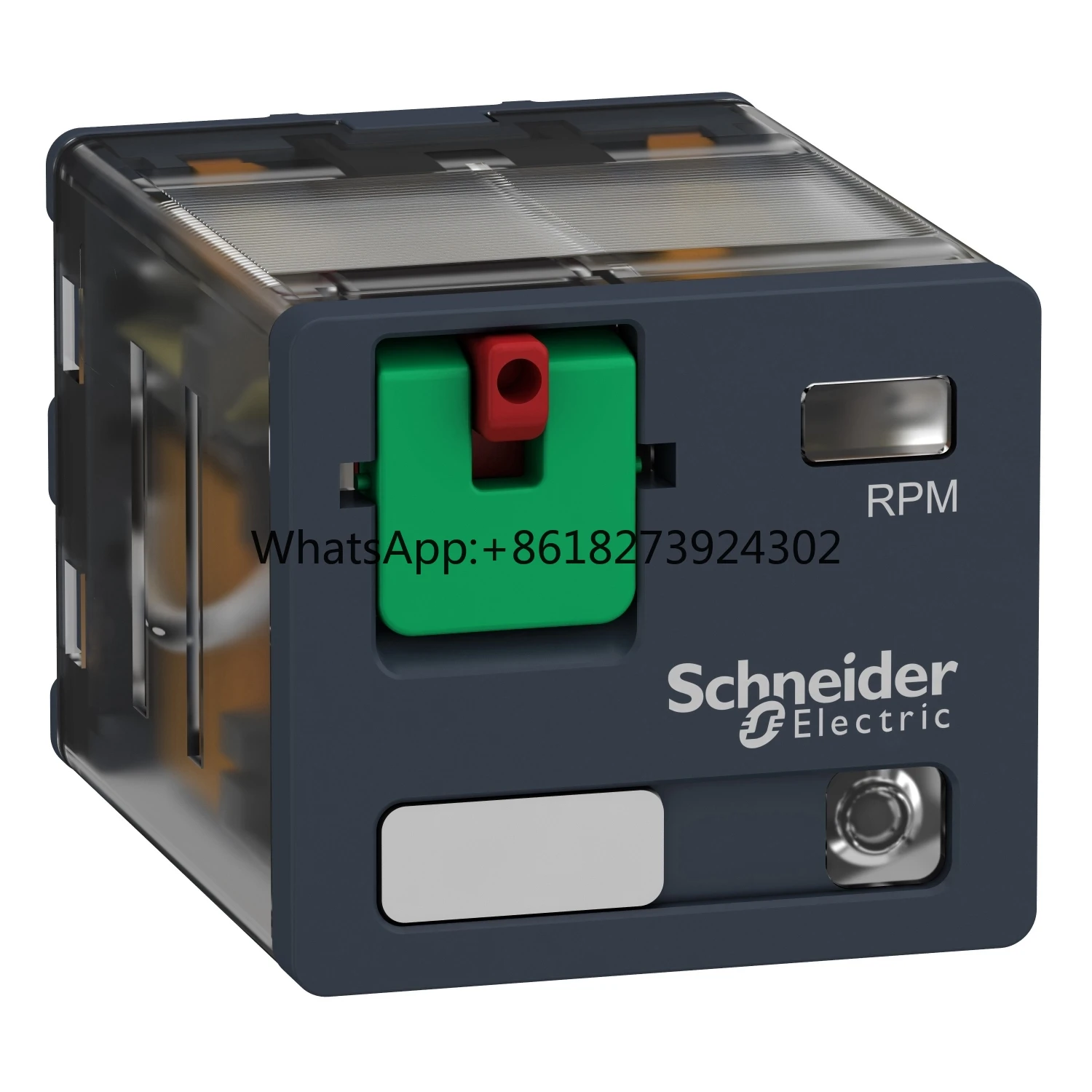 

10 PCS RPM32P7 plug-in relay, Harmony electromechanical relays, 15A, 3CO, with LED, lockable test button, 230V AC