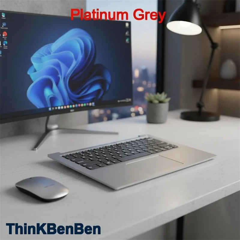 

Платиновая верхняя накладка (пальмрест) с клавиатурой для Ideapad 3 14 14ADA05 14IIL05 14ARE05 14IGL05 14IML05 14ITL05