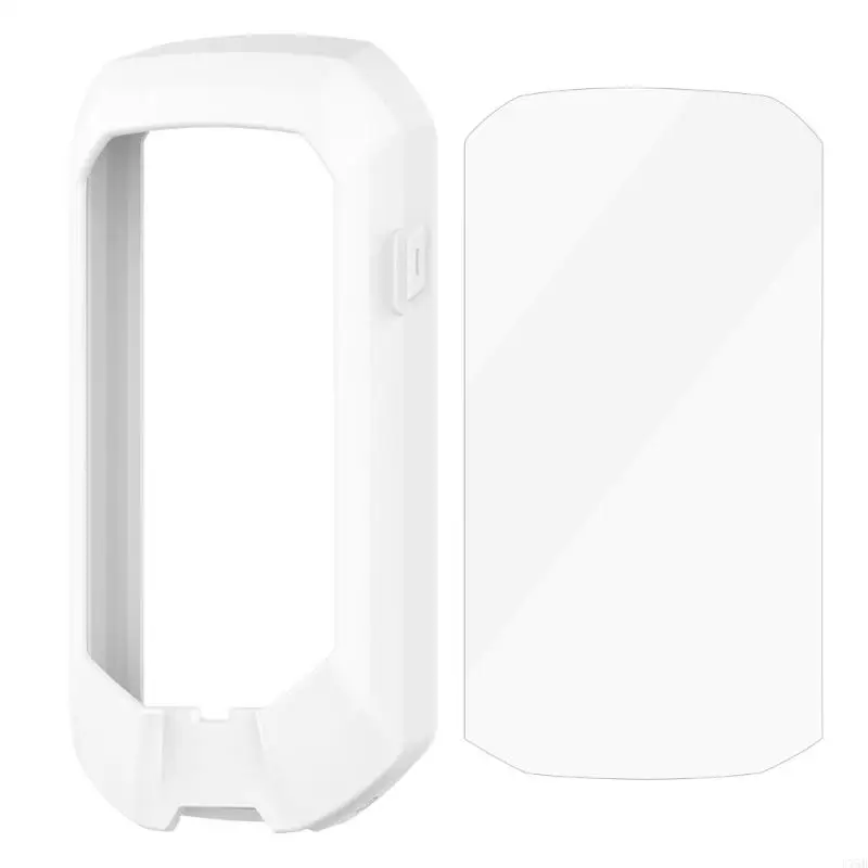 U75B Cycling Computer Soft Silicone Sleeve Cover Bike Navigation Protective Case+Screen Guard For 1050 Code Watch Outdoor Use