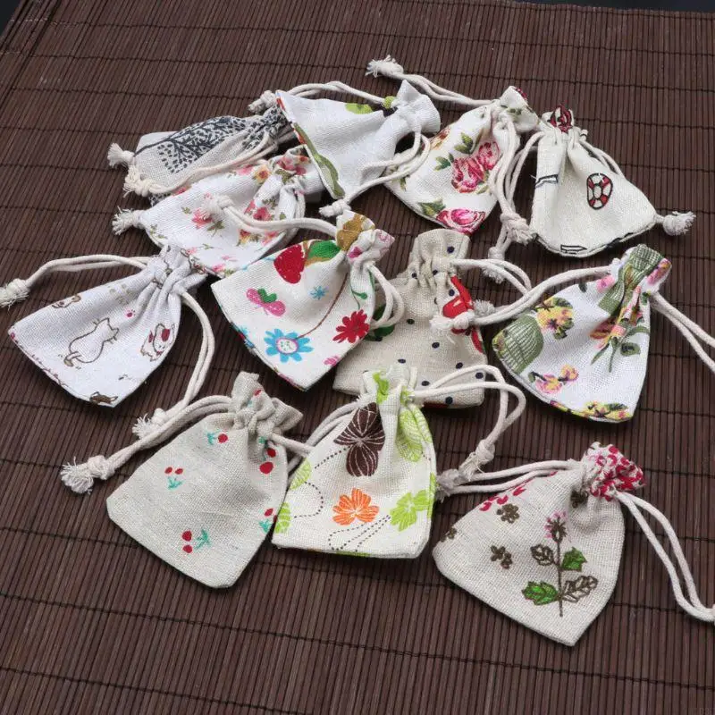 103c Wedding Favor Muslin Bags With Drawstring Premium Jewelry Bouches Gift Gift