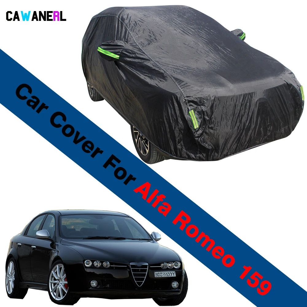 

Waterproof Car Cover For Alfa Romeo 159 2005-2011 Outdoor Summer Anti-UV Sun Shade Winter Snow Rain Prevent Auto Cover Dustproof