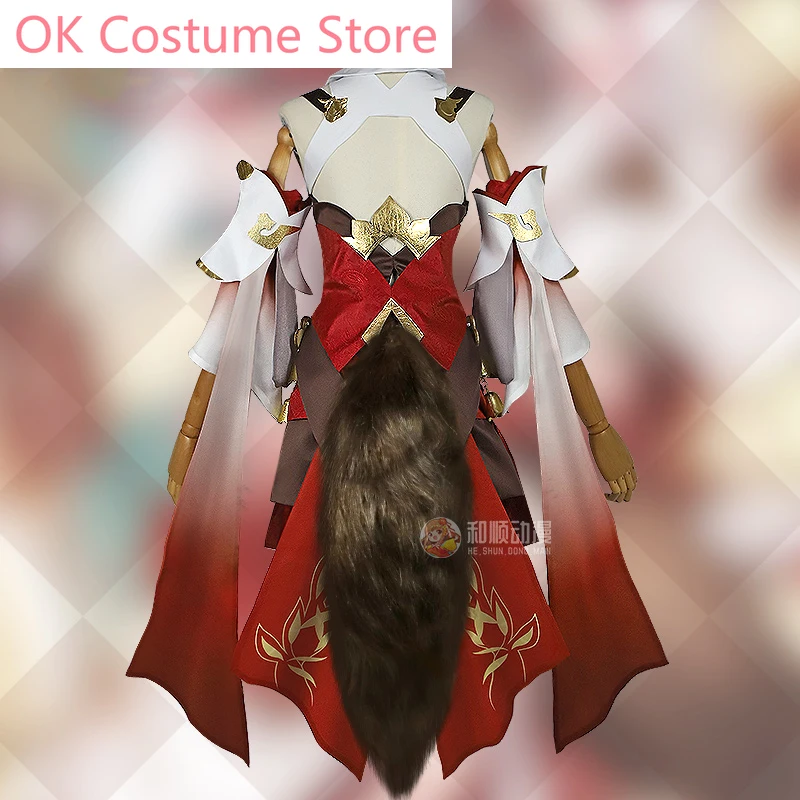 Anime! Honkai: Star Rail Tingyun Game Suit Gorgeous Sexy Uniform Cosplay Costume Halloween Carnival Party Outfit Women