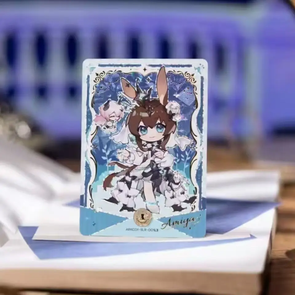 KAYOU Genuine Arknights Shiguang Menghui Chibi Character Cards  Licensed Anime Game Trading Card Blind Bag Gift for Collectors