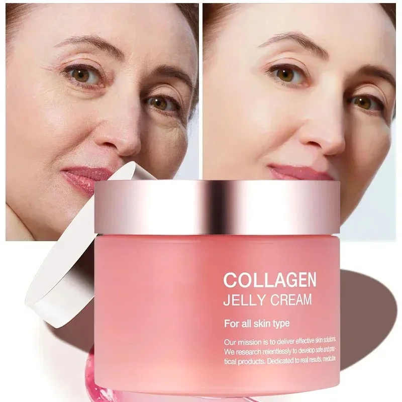 Collagen Gel Cream Niacinamide and Hydrolyzed Collagen Strengthen Skin Barrier Shrink Pores Moisturize Pores Face