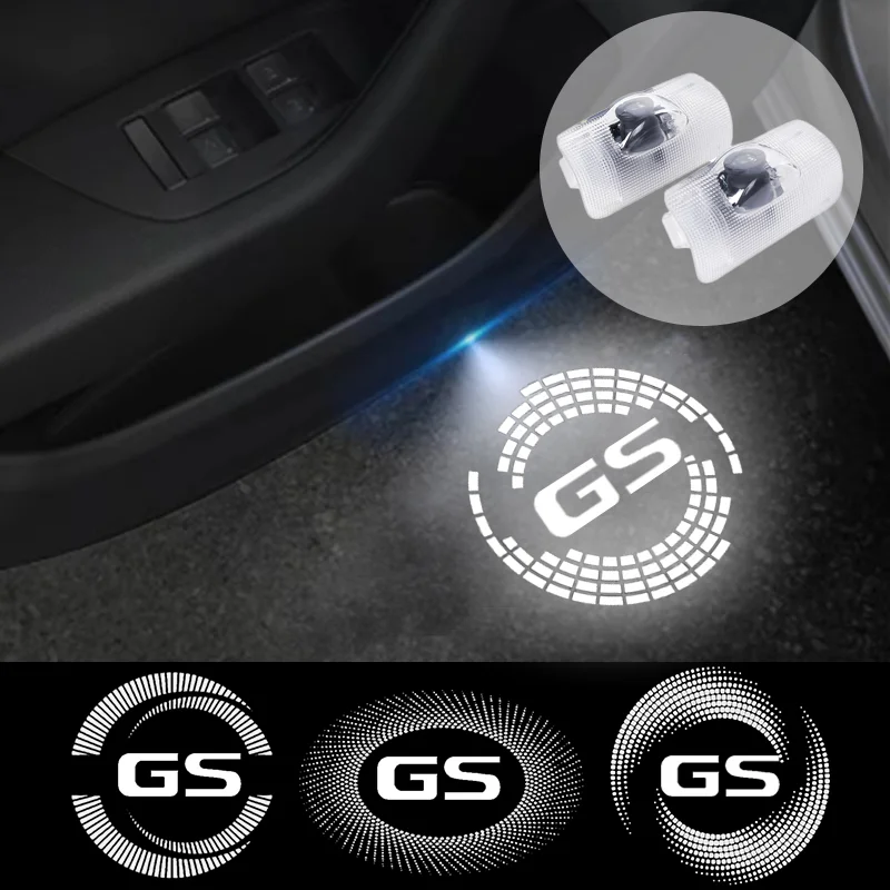 2 шт., лампа приветствия на дверь автомобиля для Lexus GS Logo 2012-2017 GS350 GS400 GS430, проектор Ghost Shadow, лампа с логотипом, аксессуар