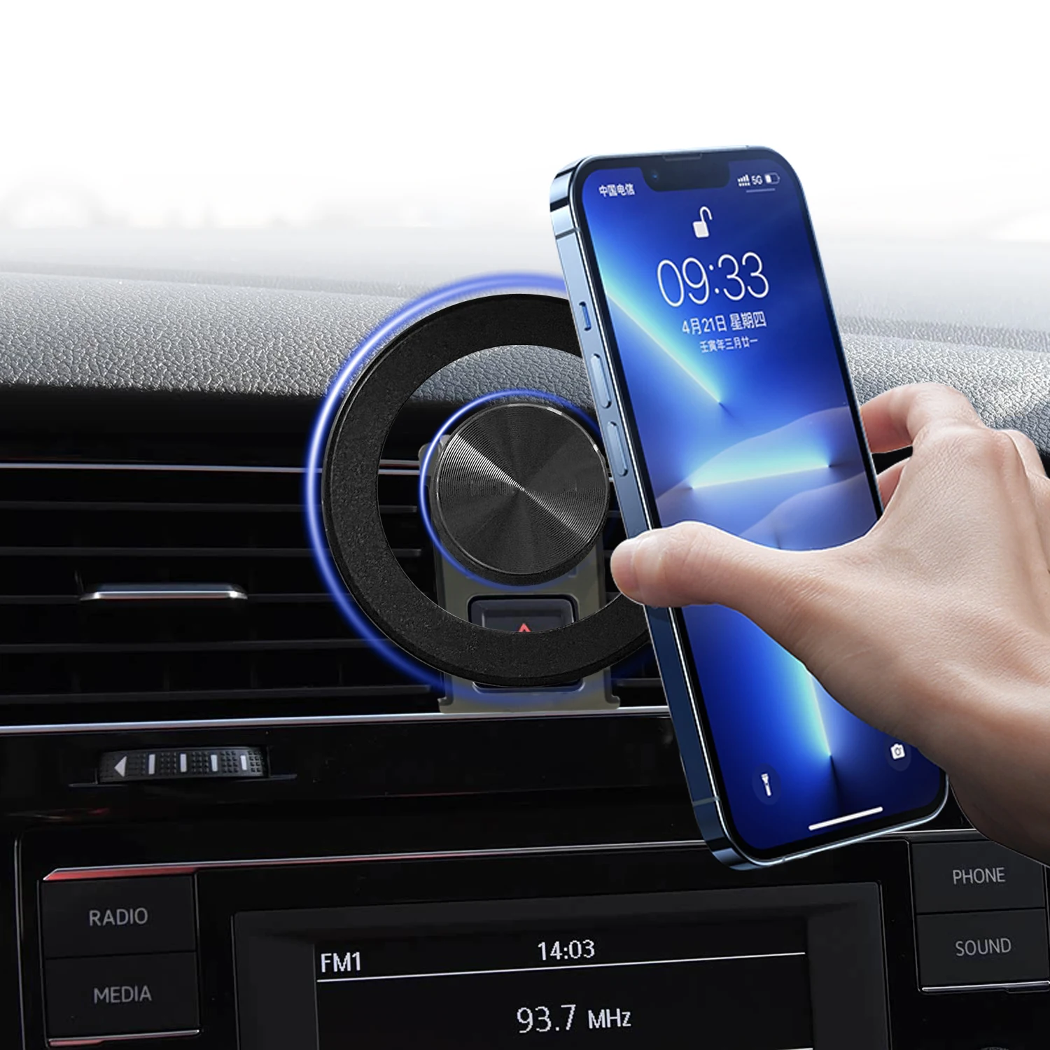 Magnetic Phone Holder For Car Vent - Car Magnetic Phone Holder Mount for