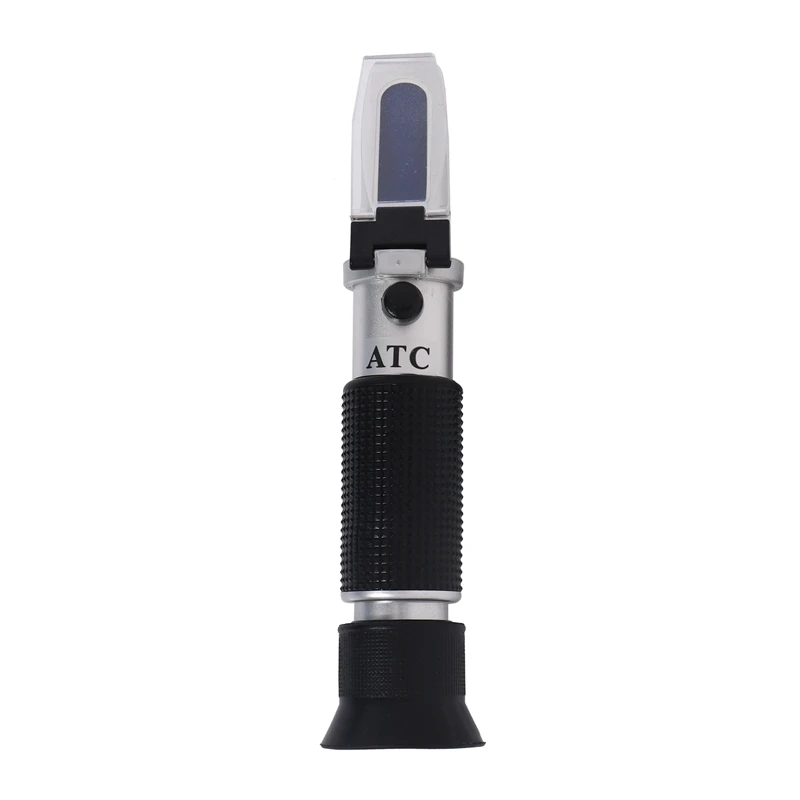 Beer Wort And Wine Refractometer, Dual Scale - Specific Gravity 1.000-1.120 And Brix 0-32%, Replaces Homebrew Hydrometer (Alumin