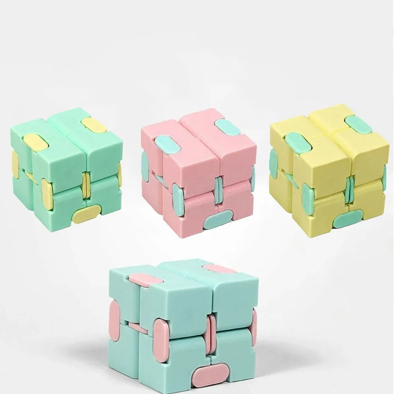 Cube magique de décompression durable et exquis pour adultes et enfants, jouet de bureau anti-stress et anti-anlande, nouveau puzzle