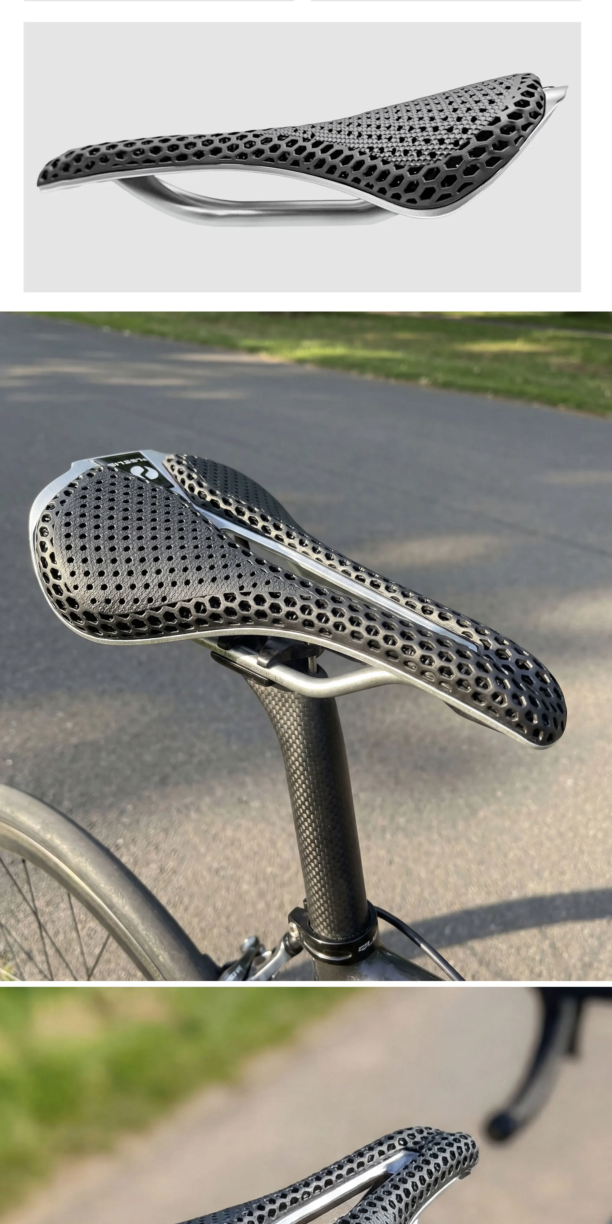 Plselis Spezialisiertes Rennrad Titan-Legierung Integrierter Tretlager Leichtgewicht 150g 3D-Gedruckte Ergonomische Fahrradausrüstung – Detail 9