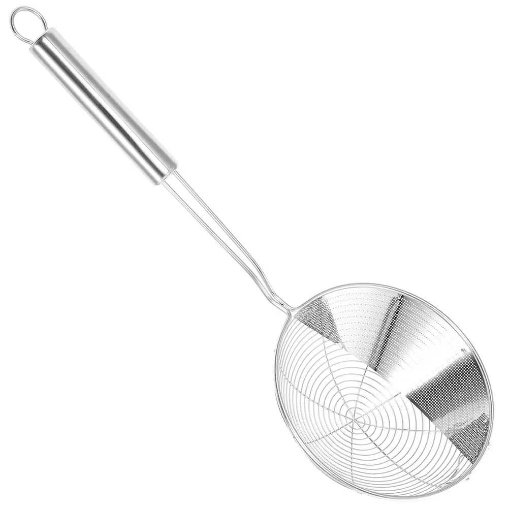 

1pc Stainless Steel Slotted Spoon Colander For Pasta Noodle Strainer Kitchen Cooking Skimmer Frying Drainage Tool Metal
