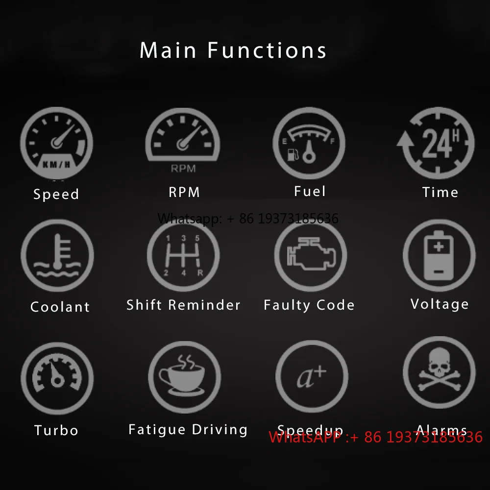 Neuestes Auto V41 II Headup LED Display Head-up Display Hud