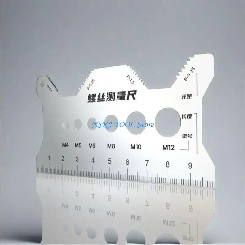 

L8RC Precisions Screw Gauges Screw Measurement for Measuring 4mm/5mm/6mm/8mm/10mm Size