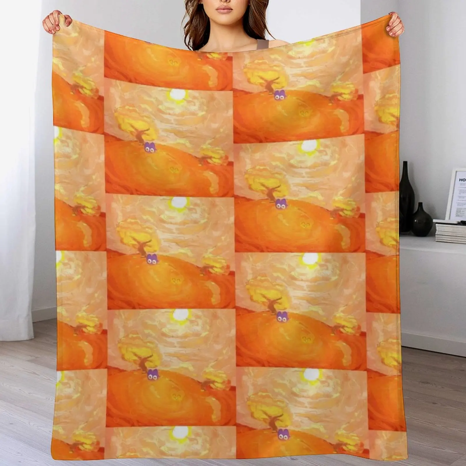 

Four and X Lava Throw Blanket Plaid on the sofa Hairys Flannel Designers Blankets