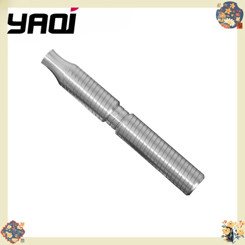 

Ручка для безопасной бритвы YAQI 88 мм из цельной нержавеющей стали, коллекционная, подарок на день рождения для парня