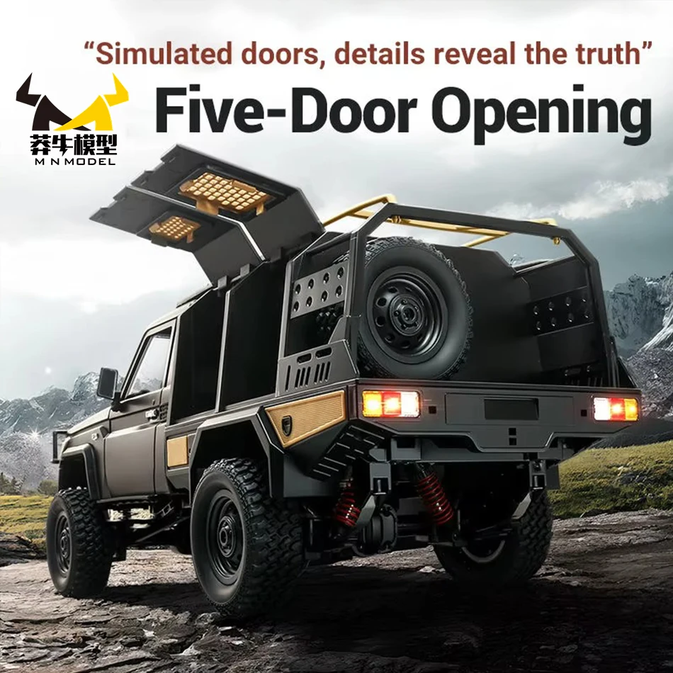 MN نموذج MN82S LC79 1/12 4WD كامل النطاق RC بيك اب شاحنة قصيرة التحكم عن بعد تسلق على الطرق الوعرة سيارات لعب للأطفال مهرجان الهدايا