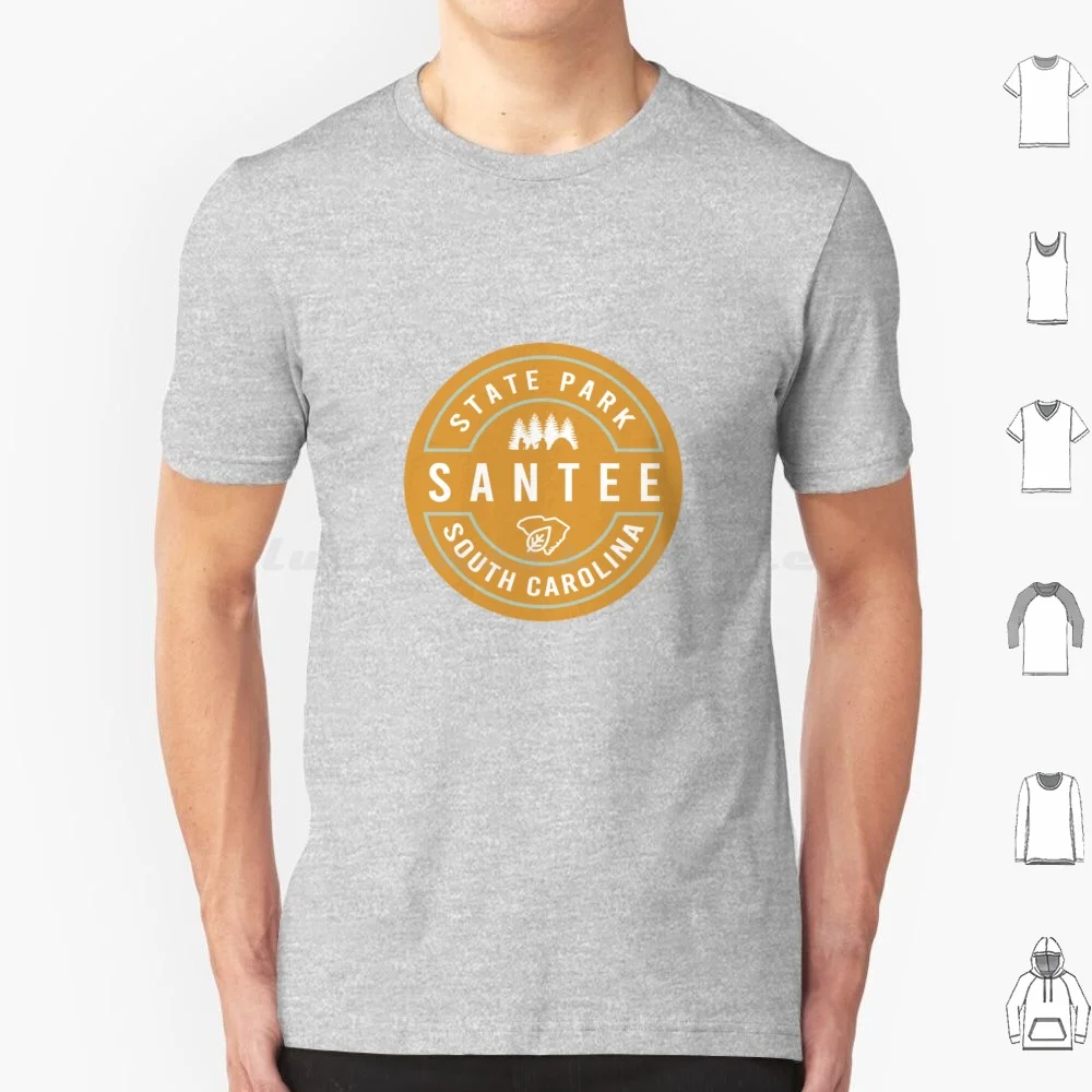 Santee State Park Logo T Shirt Men Women Kids 6xl Santee State Park South Carolina State Parks Camping Hiking Outdoors Sc Falls