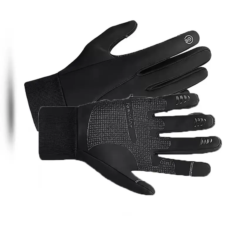 Kyncilor الشتاء قفازات ركوب الدراجات النارية للرجال والنساء لمس مقاوم للماء الصوف الرياضة في الهواء الطلق قفاز للتزلج المشي لمسافات طويلة تشغيل #1