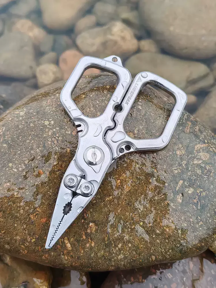 

Fishing Pliers Full Steel CNC precision-cut Scissors PE line Hook Remover Open-loop Micro Fishing Pliers Y794