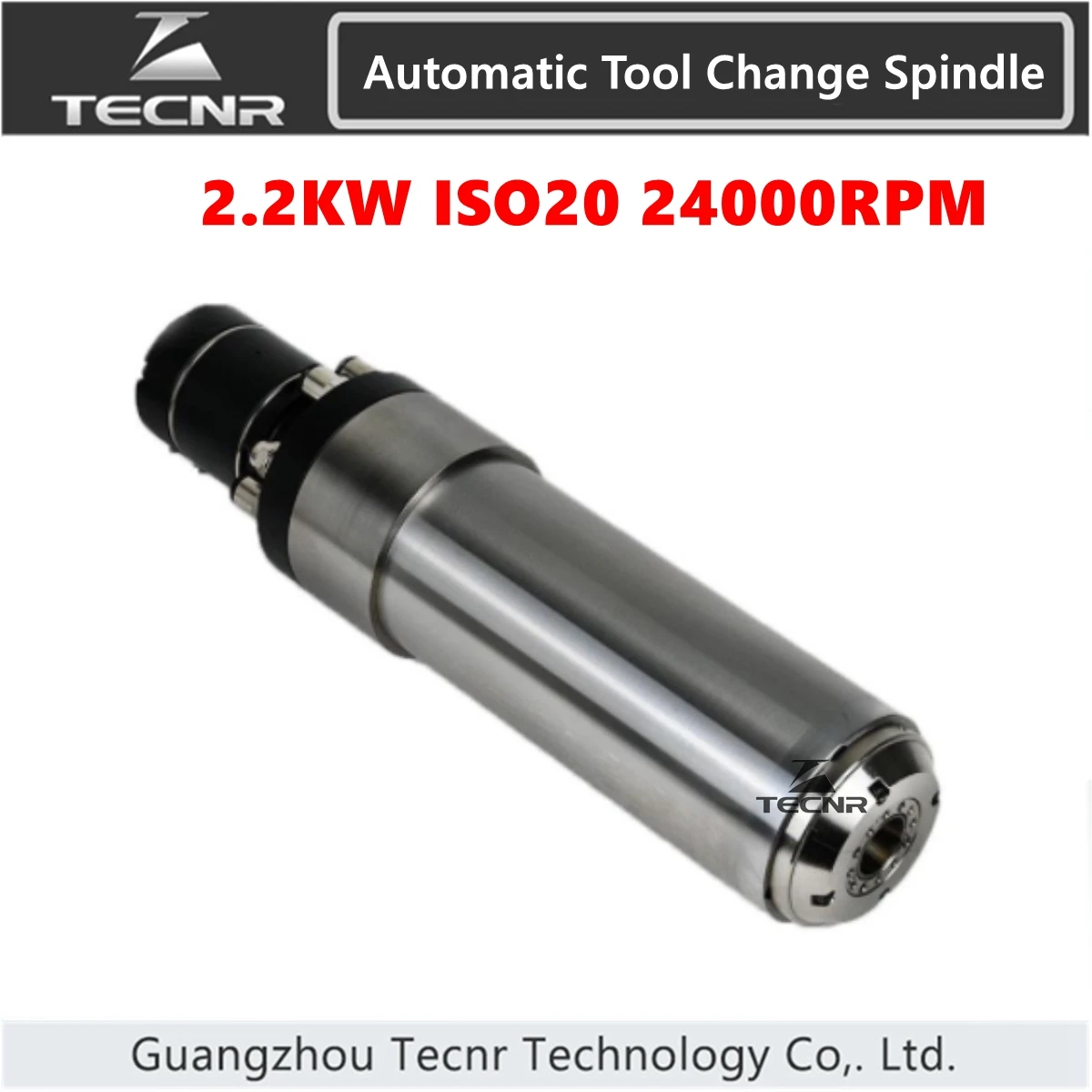 

2,2 кВт автоматический двигатель шпинделя для замены инструмента ISO20 ATC шпиндель с водяным охлаждением 220 В 380 В диаметр 80 мм для фрезерования металла