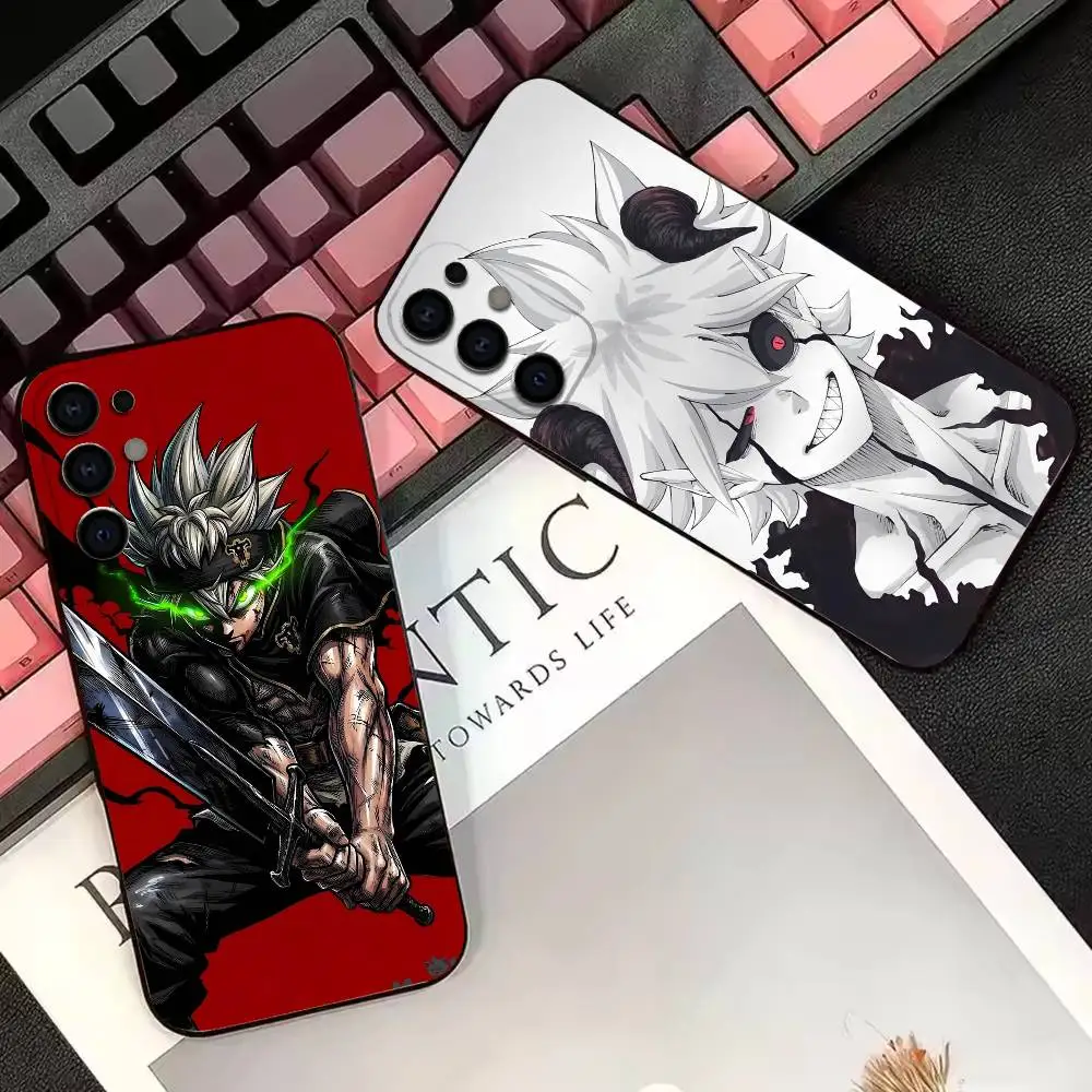 Epic Anime B-Black Clover   Phone Case For Samsung Galaxy S26 25 24 23 Ultra Puls Cover