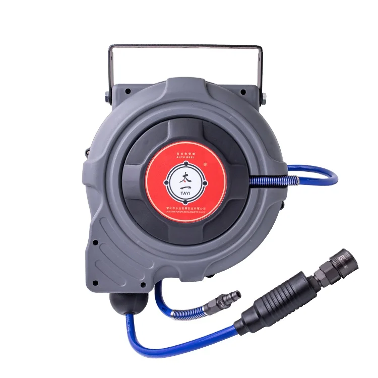 

Wall Mounted Garden Hose Reel and Automatic Rewind Water Retractable Hose Reel Garden High Pressure Hose Reel