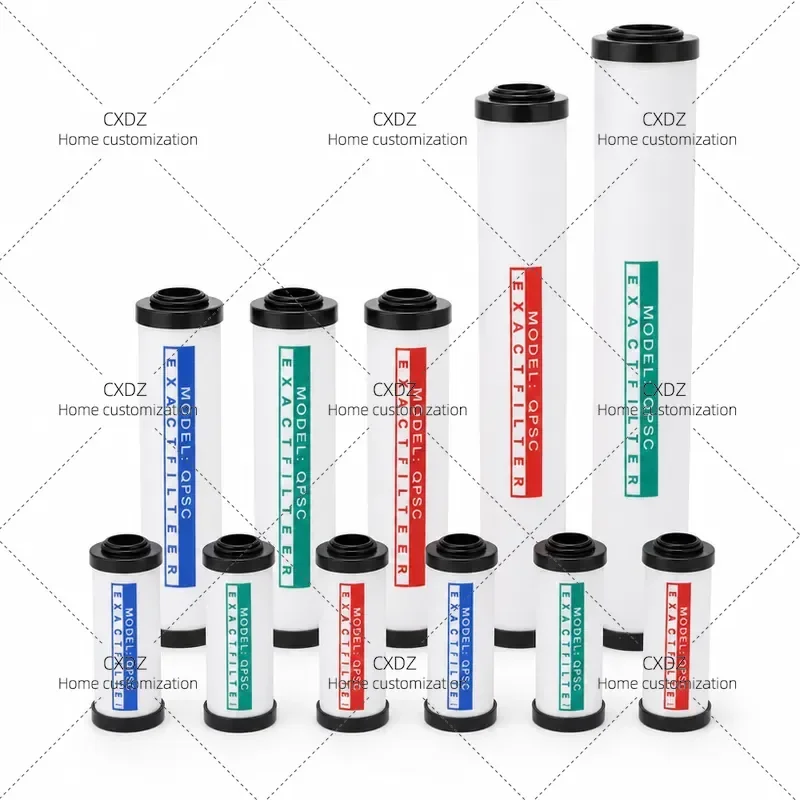 Non-woven Fabric Water Oil Dust Removal Precision Filter Element 015 024 035 060 090 Q S P C