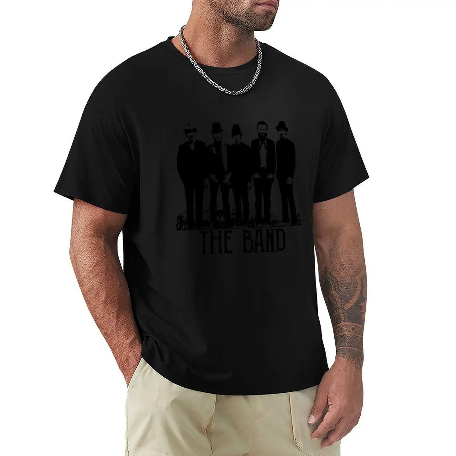 

The Band Vintage Retro Concert T-Shirt plain oversized kawaii clothes t shirt men 100℅ cotton