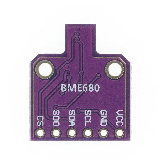 BME680 MCU-680 sensore di pressione dell\'umidità della temperatura digitale scheda di sviluppo del modulo ad alta quota di pressione Ultra piccola