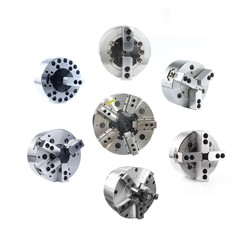 Ultra Long Stroke 6/8/10 Inch Chuck Three Jaw Automatic Hollow Chuck Hydraulic Power
