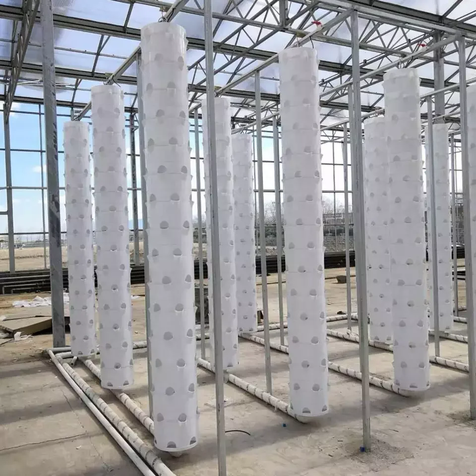 

2025Vertical Tower Farming Use for Agricultural Greenhouses Equipment Hydroponic System