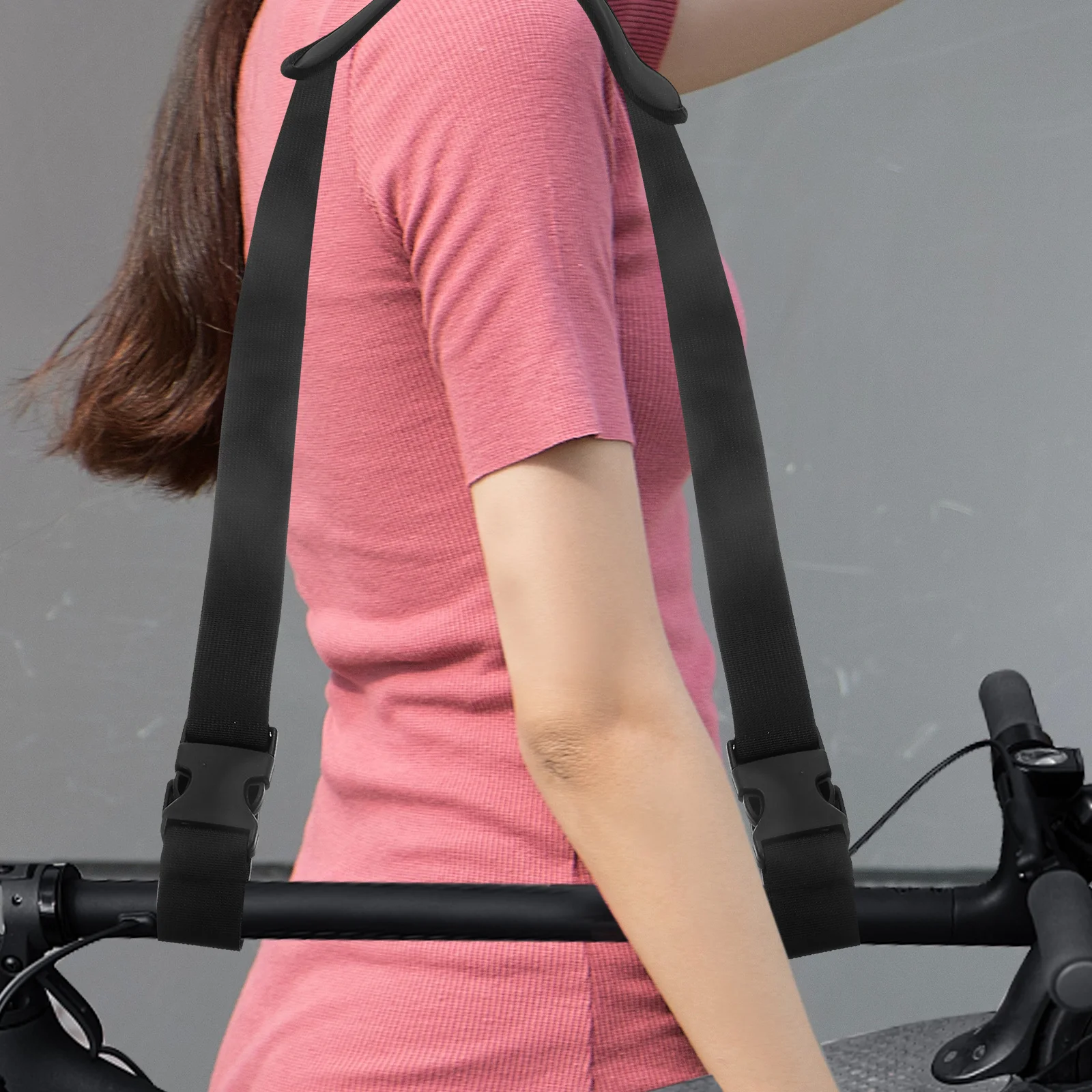 

Adjustable Scooter Shoulder Strap Portable Carrying Accessory Lightweight Skateboard Belt Durable Polyester Material Foldable