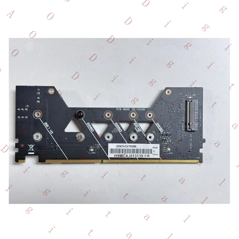 LL For Asus Rog M9A M10A R6A R6E M12E x399ZE MB ROG-DIMM.2 Card to 2 PCIe NVME SSD