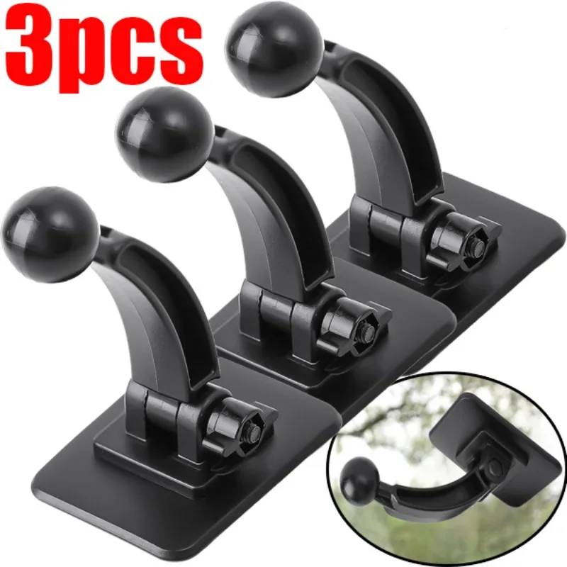 17mm 360 Rotating Self Adhesive Base Car Dashboard Mount Phone Holder Bracket Parts Wireless Charging Stand for Auto Windshield