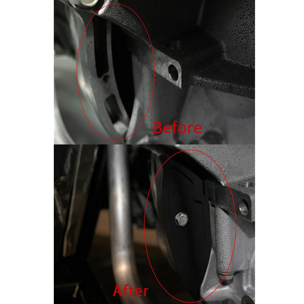 Aluminum Alloy Flywheel Cover for Polaris Slingshot 2015‑2019 Transmission Shield Bolt‑On Single Bolt Installation Dust Debris