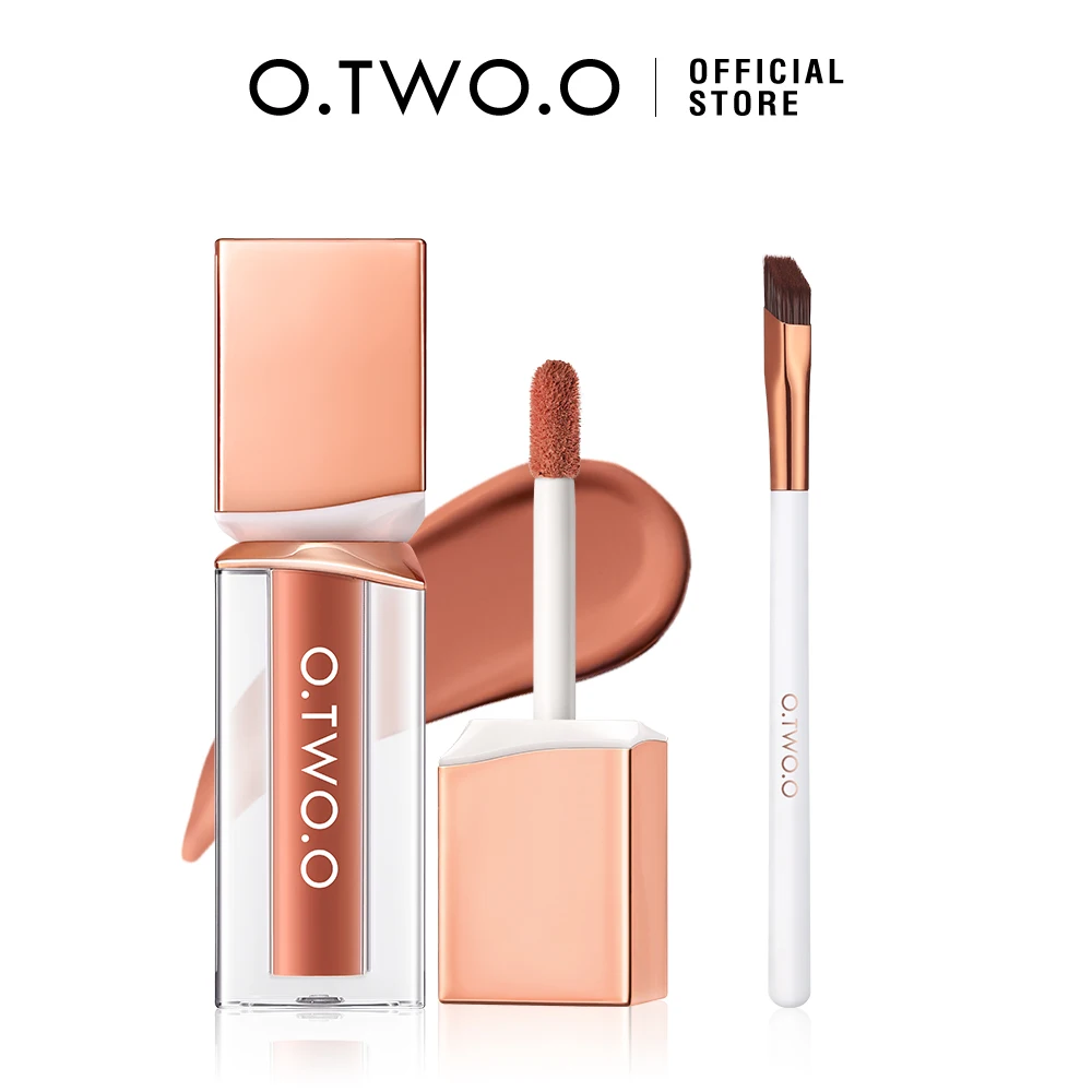 O.TWO.O 2pc Eye Makeup Set Eyeshadow Palette Glitter Matte Pearlescent Brightening Highlighter Shiny EyeShadow Makeup With Brush
